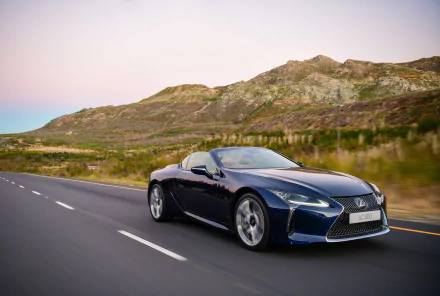 cabriolet vehicle Lexus LC 500 HD Desktop Wallpaper | Background Image