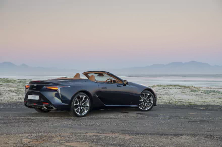 cabriolet vehicle Lexus LC 500 HD Desktop Wallpaper | Background Image