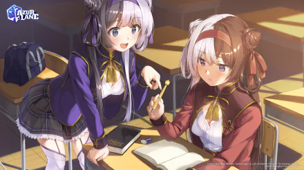 Chao Ho (Azur Lane) Ying Swei (Azur Lane) Anime Azur Lane HD Desktop Wallpaper | Background Image