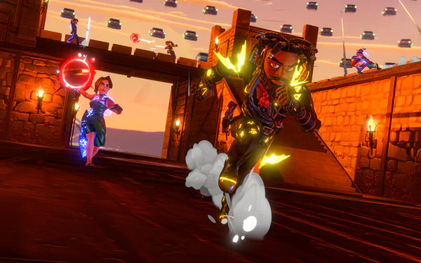 video game Knockout City HD Desktop Wallpaper | Background Image