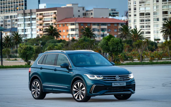  Blue 2021 Volkswagen Tiguan R-Line