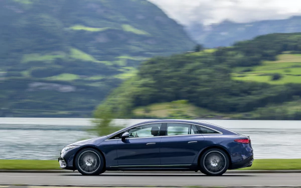  Blue 2021 Mercedes-Benz EQS 450+ AMG Line (V297)