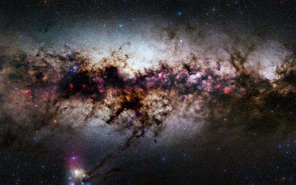 Sci Fi Milky Way Galaxy HD Wallpaper | Background Image