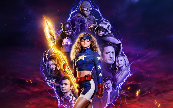 Pat Dugan Hourman (DC Comics) Wildcat (DC Comics) Mike Dugan (DC Comics) Courtney Whitmore Stargirl (DC Comics) TV Show Stargirl HD Desktop Wallpaper | Background Image