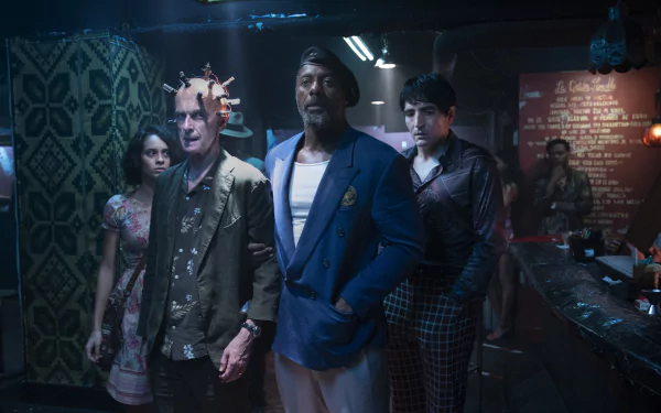 Polka-Dot Man David Dastmalchian Thinker (DC Comics) Peter Capaldi Bloodsport (DC Comics) Idris Elba Ratcatcher 2 (Dc Comics) Daniela Melchior movie The Suicide Squad HD Desktop Wallpaper | Background Image