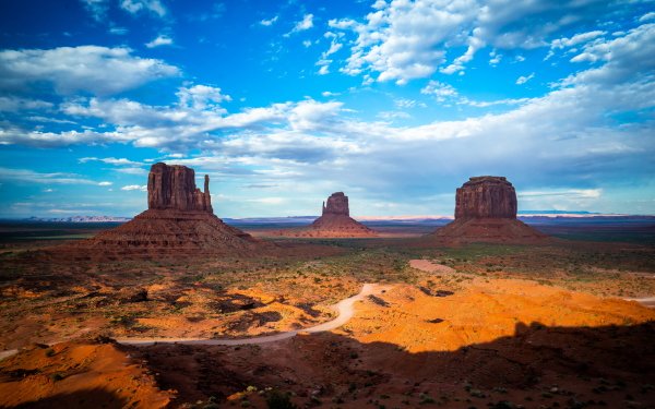 Earth Monument Valley Nature USA Landscape Desert HD Wallpaper | Background Image