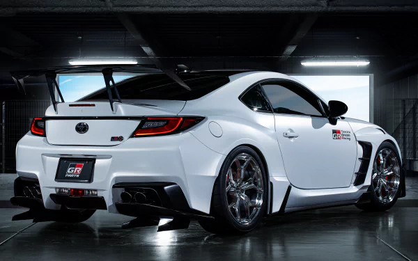  White Toyota GR 86 GR Parts Concept