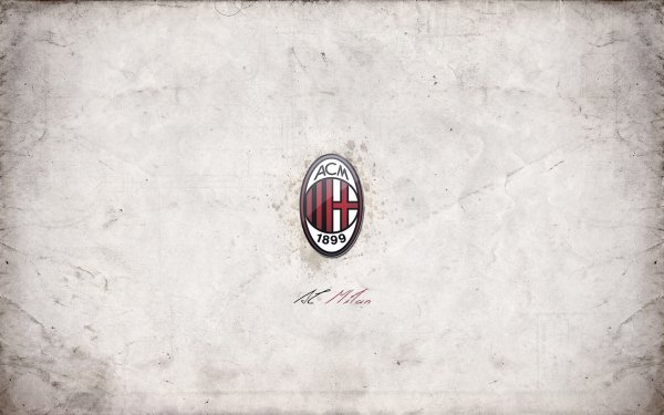 Sports A.C. Milan Soccer Club Logo Emblem HD Wallpaper | Background Image