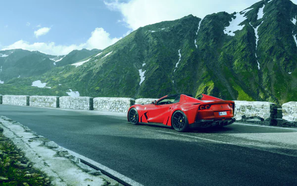  Red 2021 Novitec Ferrari 812 GTS N-Largo