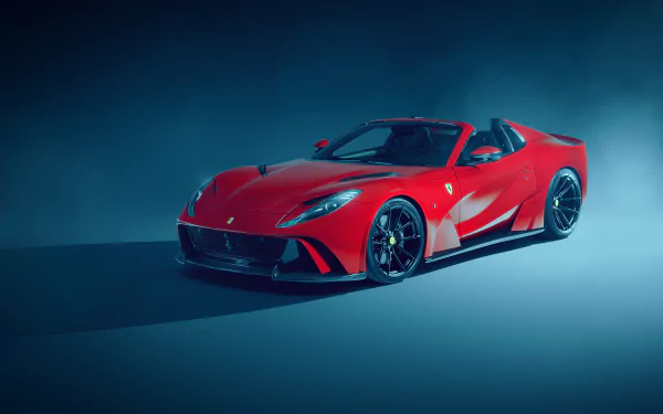  Red 2021 Novitec Ferrari 812 GTS N-Largo