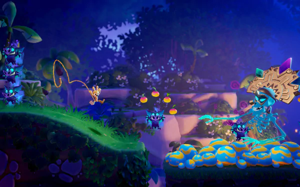 video game Marsupilami: Hoobadventure HD Desktop Wallpaper | Background Image