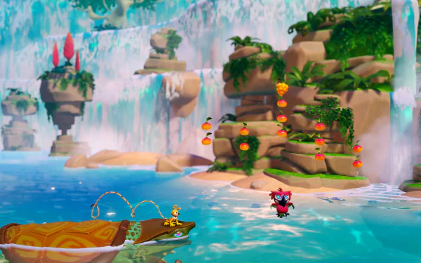 video game Marsupilami: Hoobadventure HD Desktop Wallpaper | Background Image