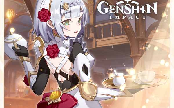 Video Game Genshin Impact Noelle HD Wallpaper | Background Image