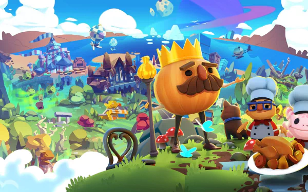 video game Overcooked! All You Can Eat HD Desktop Wallpaper | Background Image