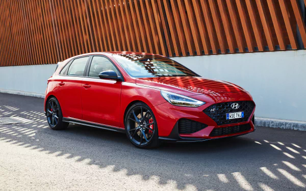  Red Hyundai i30 N (PD)