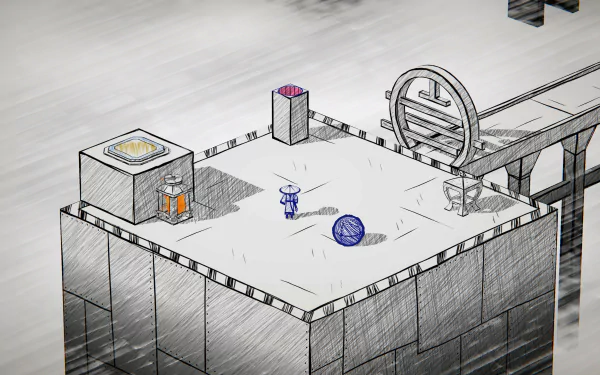 video game Inked : A Tale of Love HD Desktop Wallpaper | Background Image