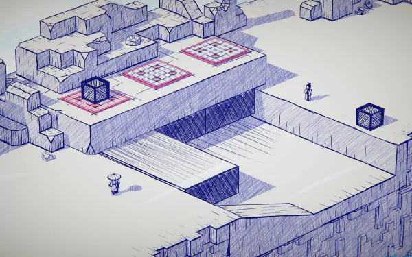 video game Inked : A Tale of Love HD Desktop Wallpaper | Background Image