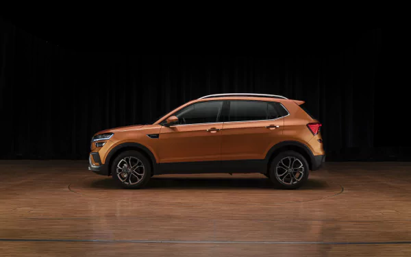 SUV vehicle Skoda Kushaq HD Desktop Wallpaper | Background Image