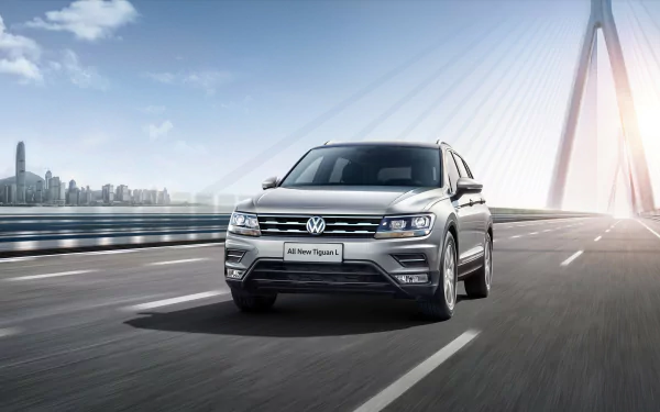 SUV vehicle Volkswagen Tiguan L HD Desktop Wallpaper | Background Image