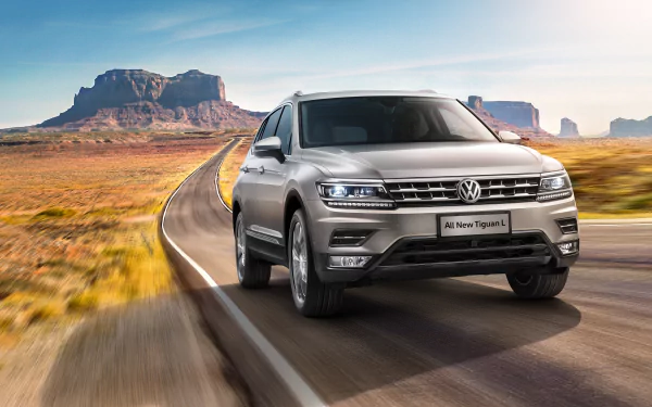 SUV vehicle Volkswagen Tiguan L HD Desktop Wallpaper | Background Image