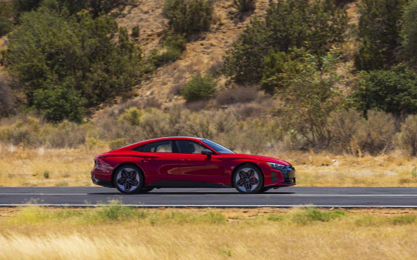  2022 Red Audi RS e-tron GT