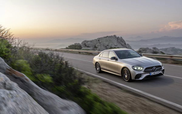  Silver Mercedes-Benz E 450 4MATIC AMG Line (W213)