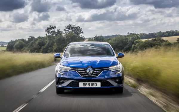  Blue Renault Mégane E-TECH Plug-in Hybrid R.S. Line