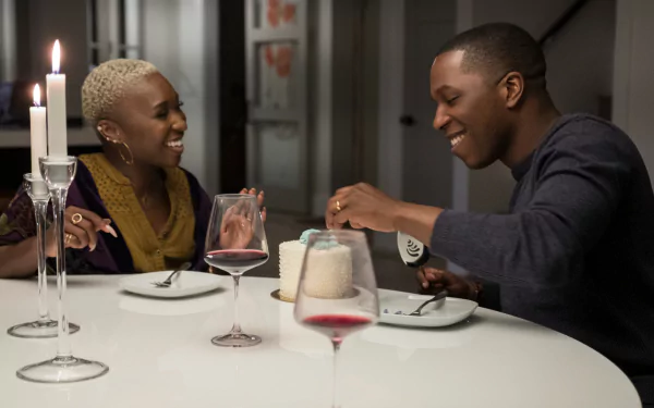 Cynthia Erivo Leslie Odom Jr. movie Needle in a Timestack HD Desktop Wallpaper | Background Image