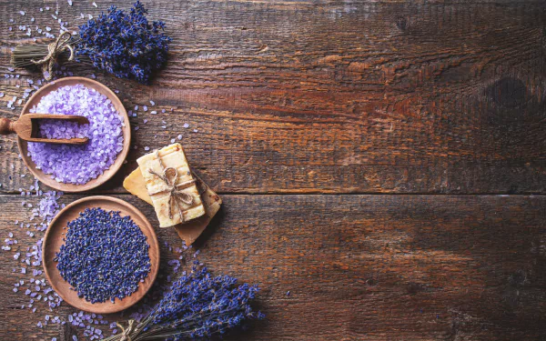 still life bath salt flower man made spa HD Desktop Wallpaper | Background Image