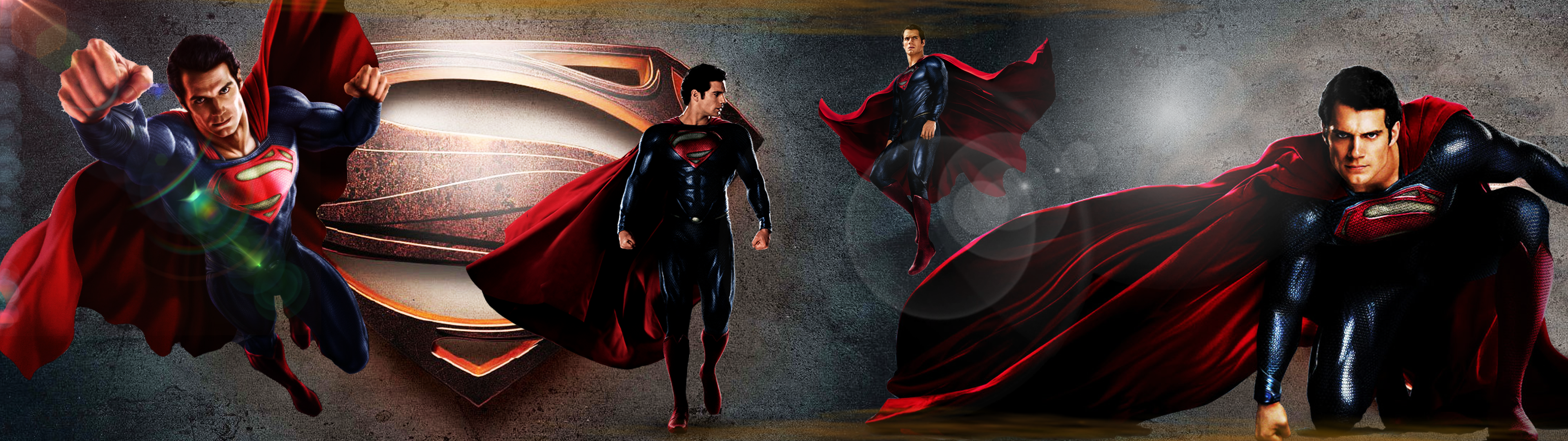 Man of Steel - Superman - Henry Cavil by Rock Forbloods