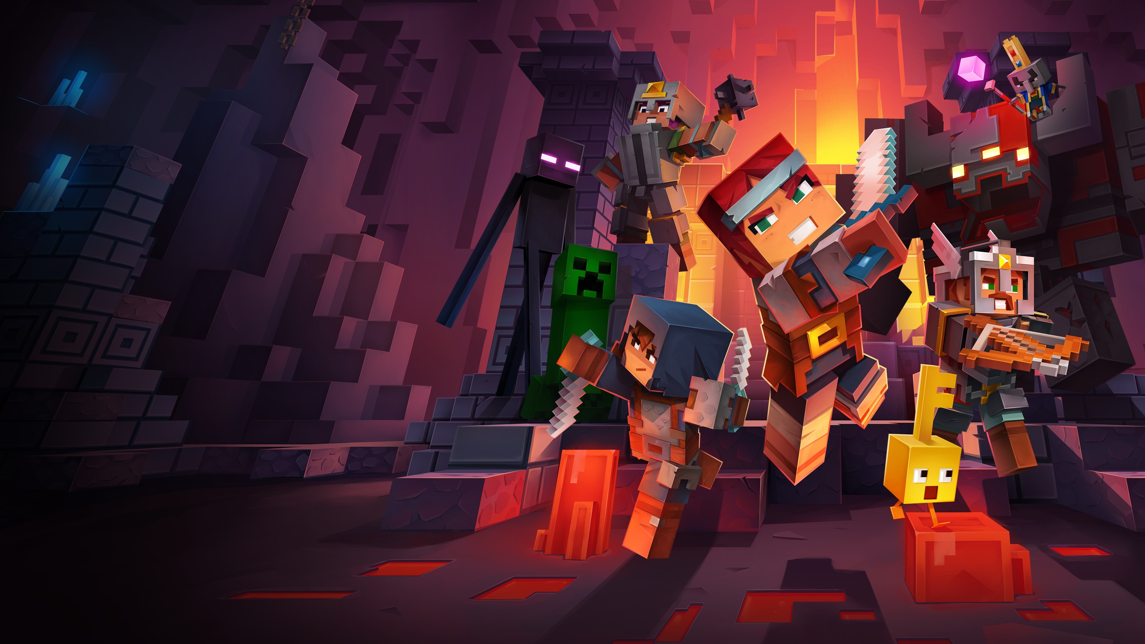 Video Game Minecraft: Dungeons HD Wallpaper | Background Image
