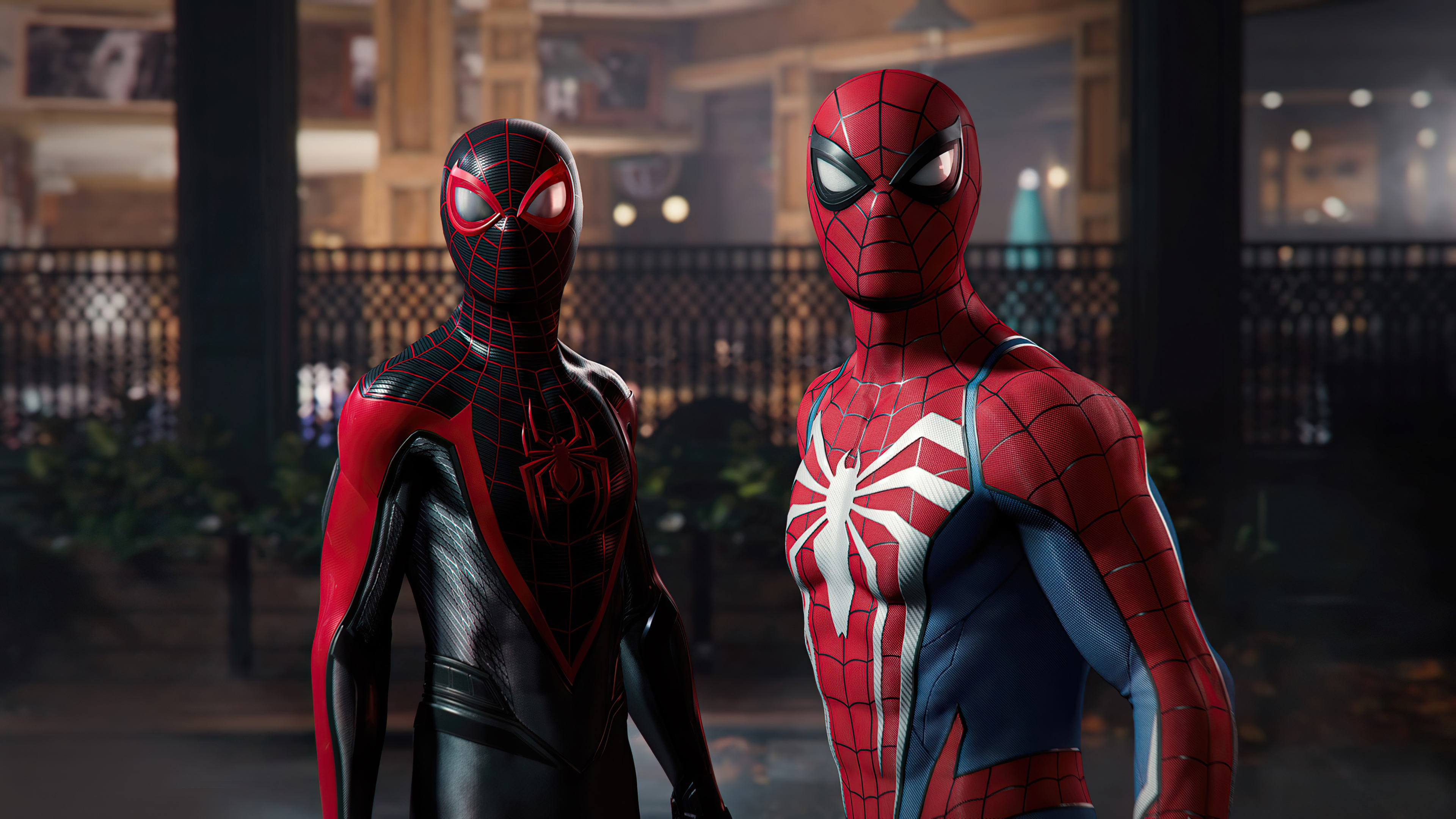 Marvel's Spider-Man Wallpaper 4K, Video Game, PC Games