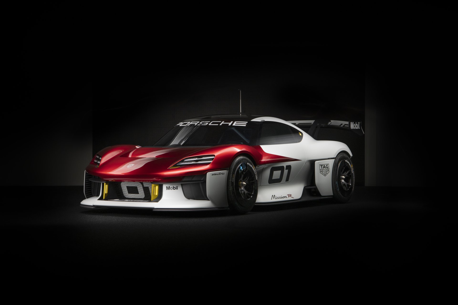 Download Electric Car Race Car Vehicle Porsche Mission R 8k Ultra HD Wallpaper