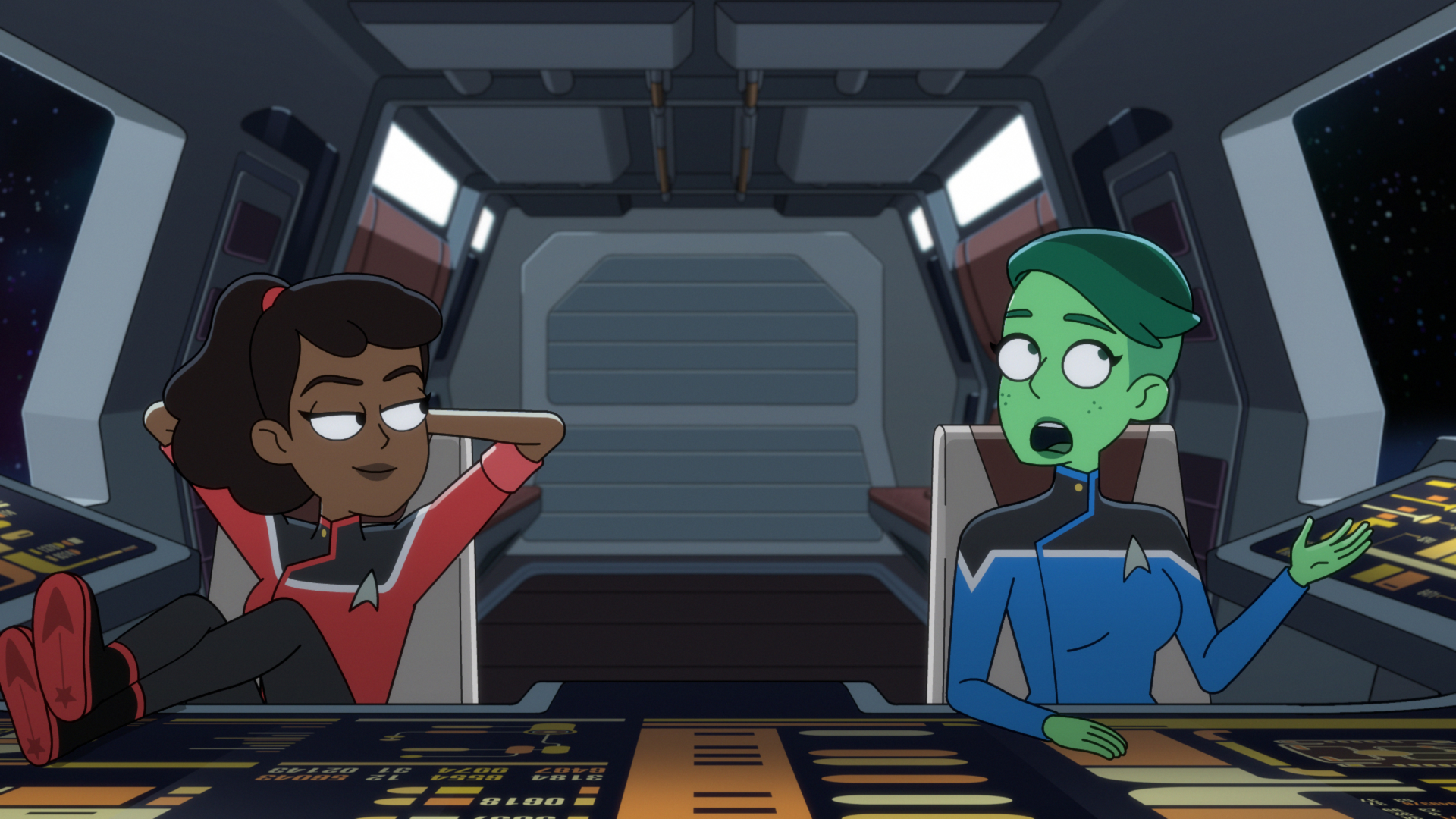 Download D'Vana Tendi Beckett Mariner TV Show Star Trek: Lower Decks HD Wallpaper