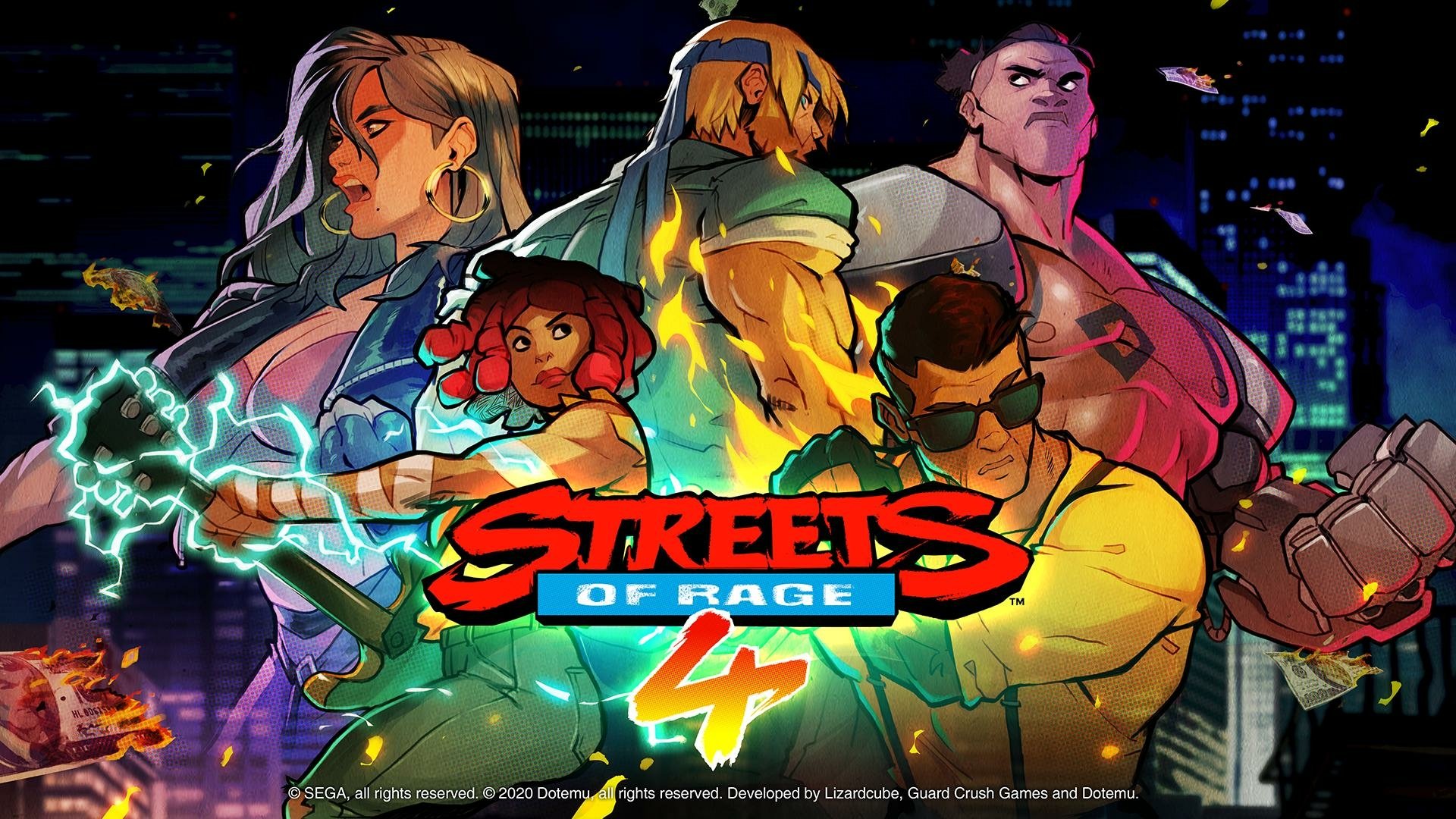 Street of rage 4 обои