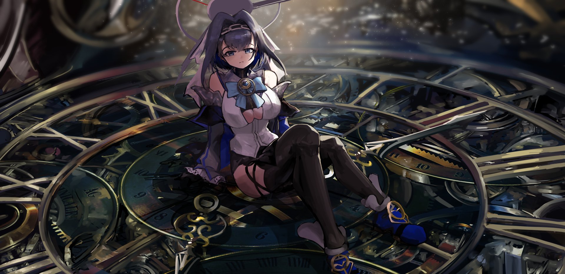 Ouro Kronii — 4K Ultra HD Anime Vtuber: Clockwork Timekeeper by ...