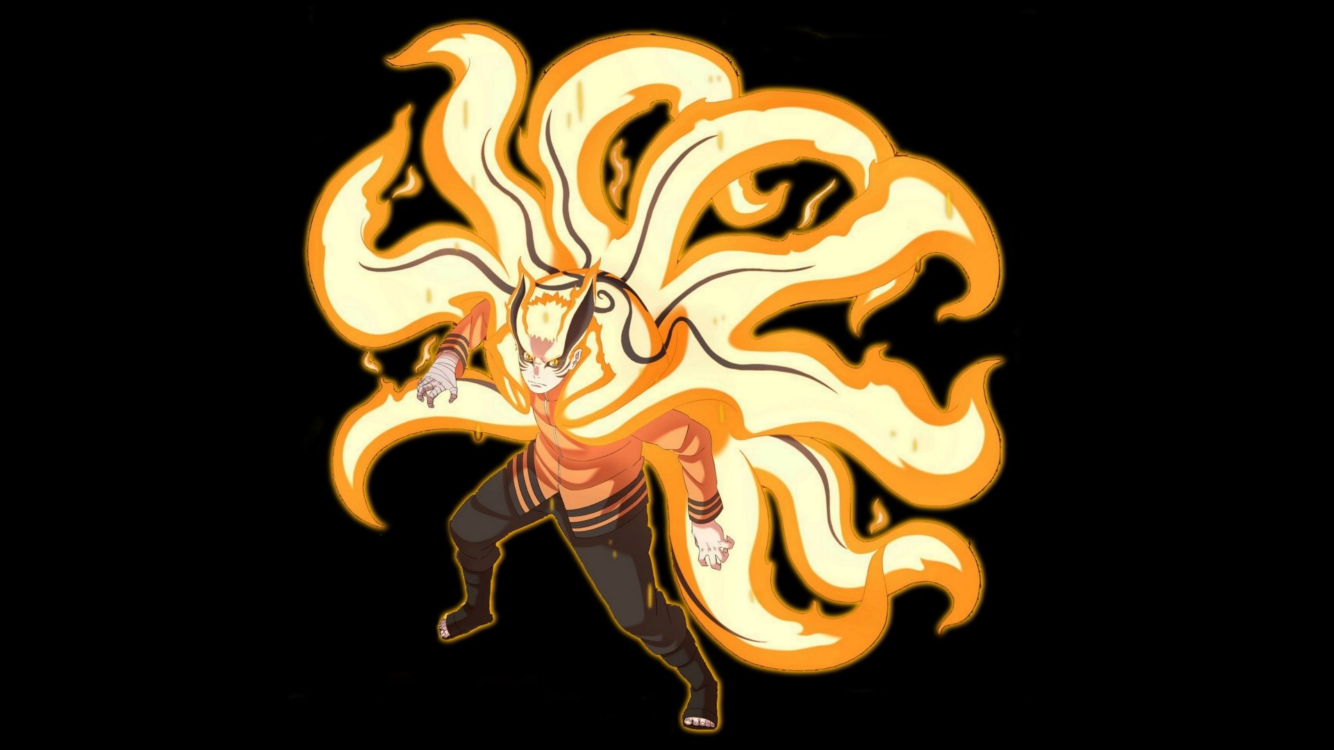 Download Baryon Mode (Naruto) Naruto Uzumaki Anime Boruto HD Wallpaper