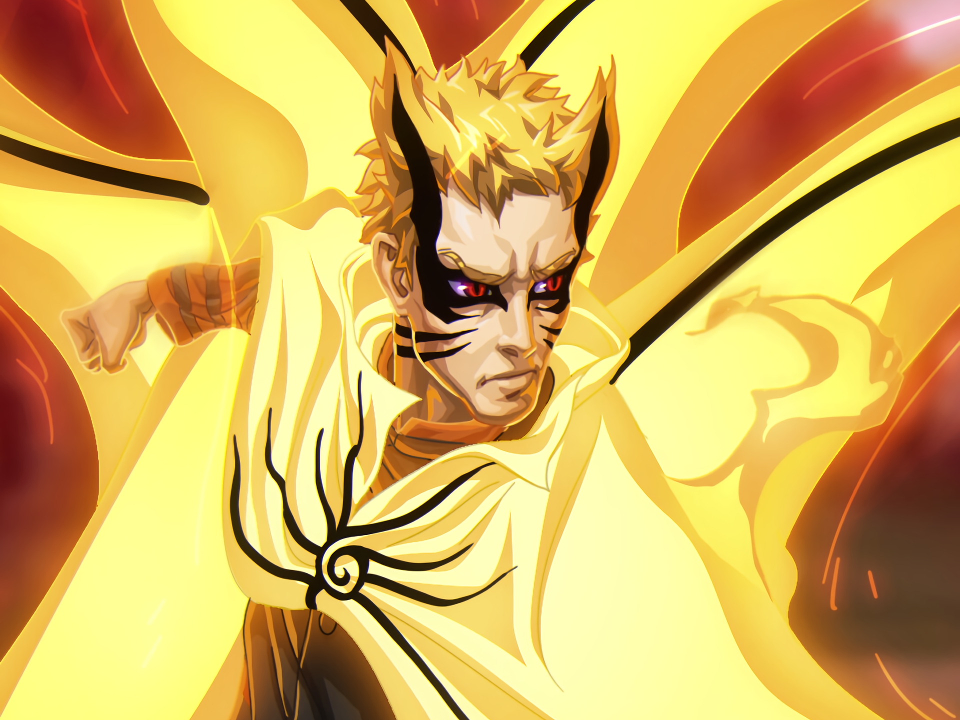 Download Baryon Mode (Naruto) Naruto Uzumaki Anime Boruto HD Wallpaper