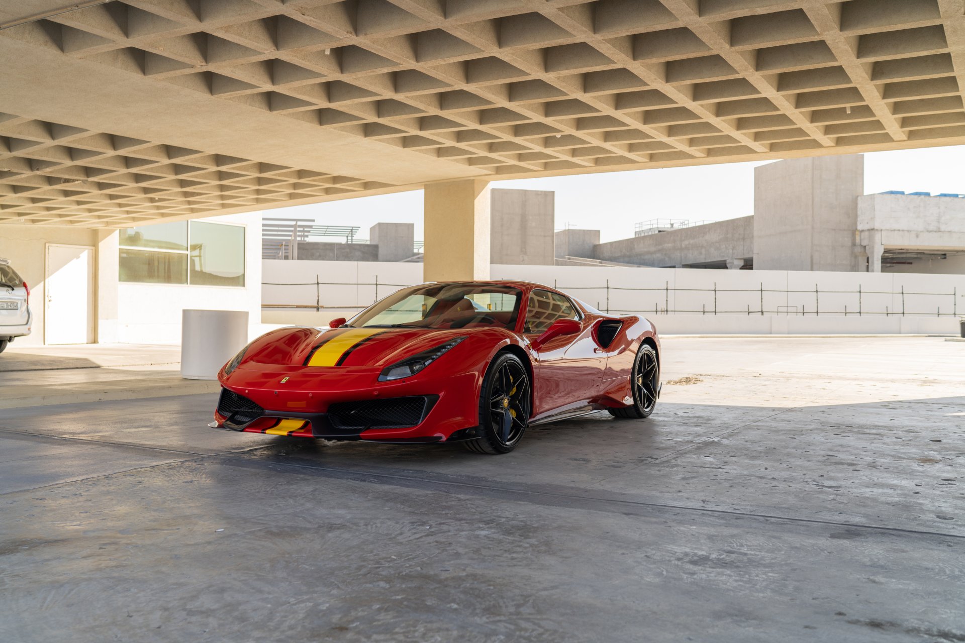 Download Supercar Vehicle Ferrari 488 Pista Spider 4k Ultra HD Wallpaper
