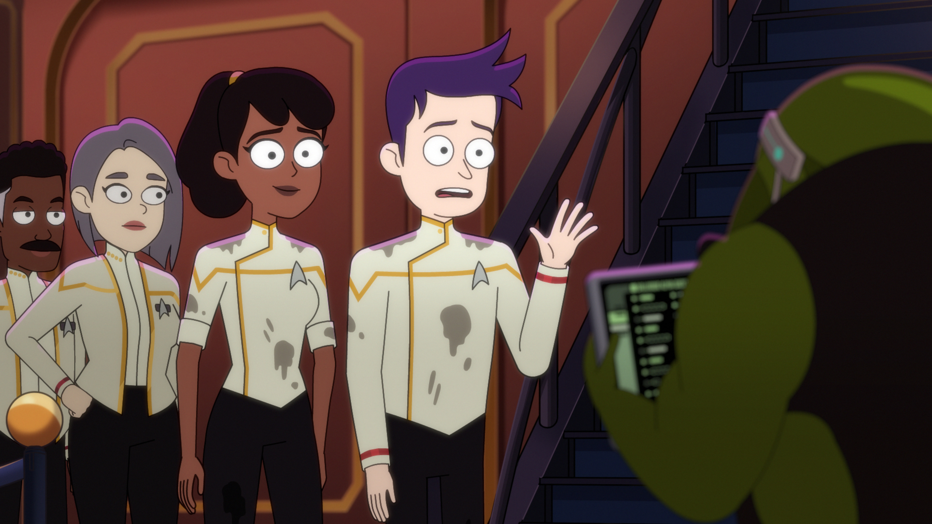 Download Beckett Mariner Brad Boimler TV Show Star Trek: Lower Decks HD Wallpaper