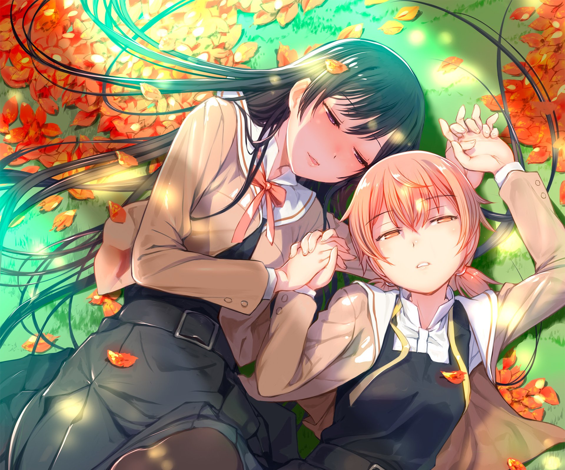 Download Touko Nanami Yuu Koito Anime Bloom Into You HD Wallpaper