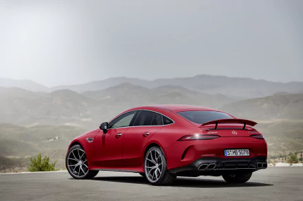  Red Mercedes-AMG GT 63 S E Performance 4-Door Coupé (X290)