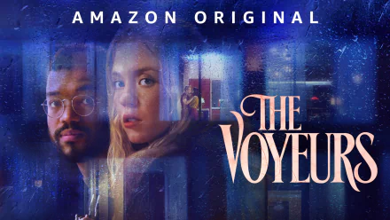 Justice Smith Sydney Sweeney movie The Voyeurs HD Desktop Wallpaper | Background Image
