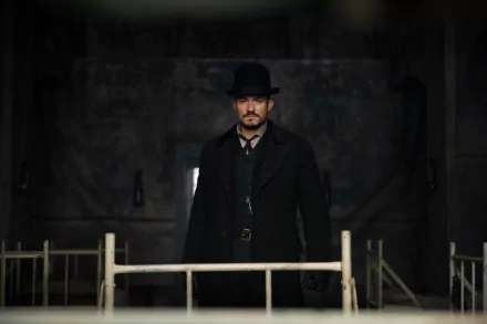 Rycroft Philostrate Orlando Bloom TV Show Carnival Row HD Desktop Wallpaper | Background Image