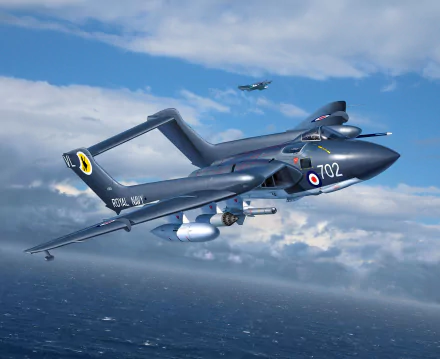 warplane military de Havilland Sea Vixen HD Desktop Wallpaper | Background Image