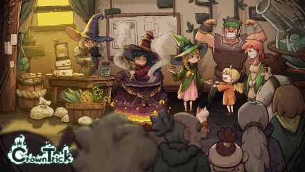 video game Crown Trick HD Desktop Wallpaper | Background Image