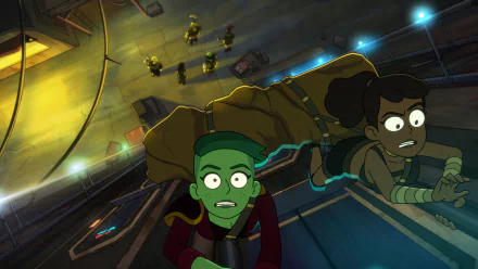 D'Vana Tendi Beckett Mariner TV Show Star Trek: Lower Decks HD Desktop Wallpaper | Background Image