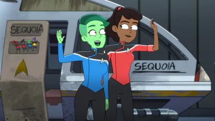 D'Vana Tendi Beckett Mariner TV Show Star Trek: Lower Decks HD Desktop Wallpaper | Background Image