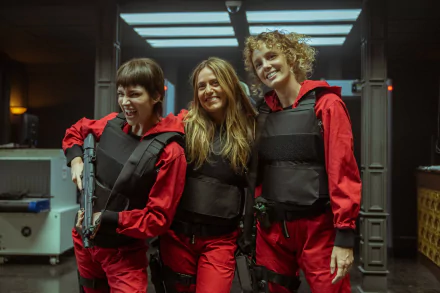 Money Heist Lisbon (La Casa De Papel) Itziar Ituño Stockholm (La Casa De Papel) Esther Acebo Tokyo (La Casa De Papel) Úrsula Corberó TV Show HD Desktop Wallpaper | Background Image