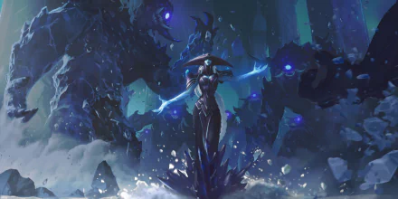 Lissandra (League Of Legends) video game Legends of Runeterra HD Desktop Wallpaper | Background Image